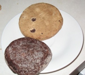 Chocolate Fudge and Chocolate Chip Cookies