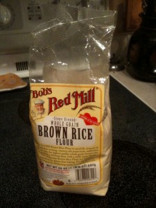 Time for a new bag of BRM Brown Rice Flour